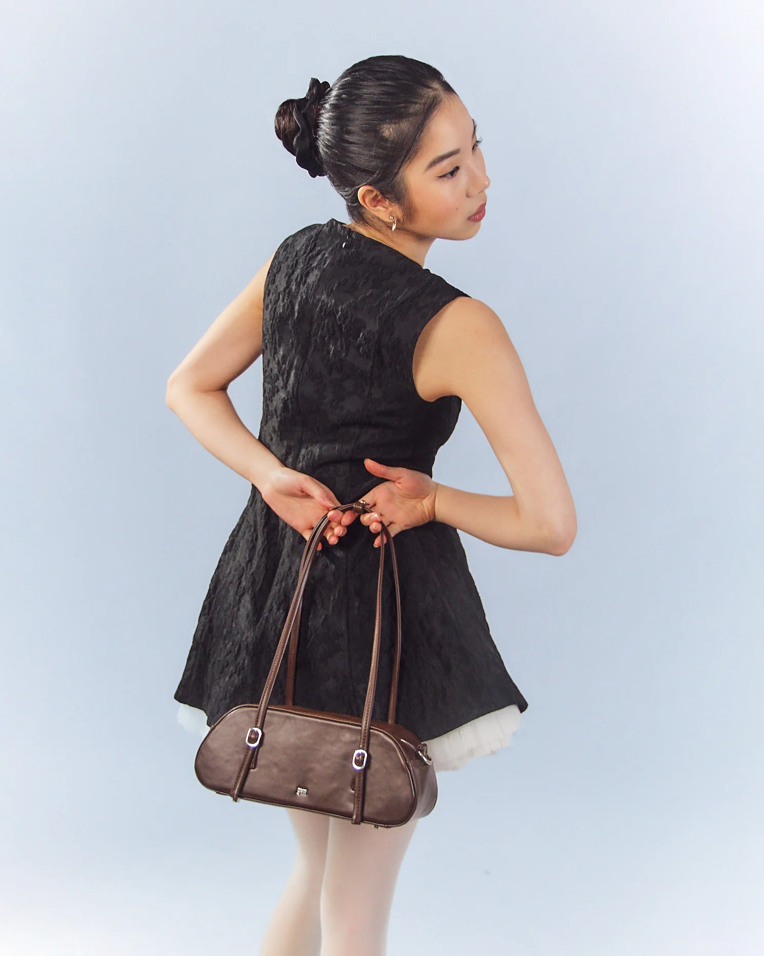 Baguette Bag in Espresso (Matte) - Image 3