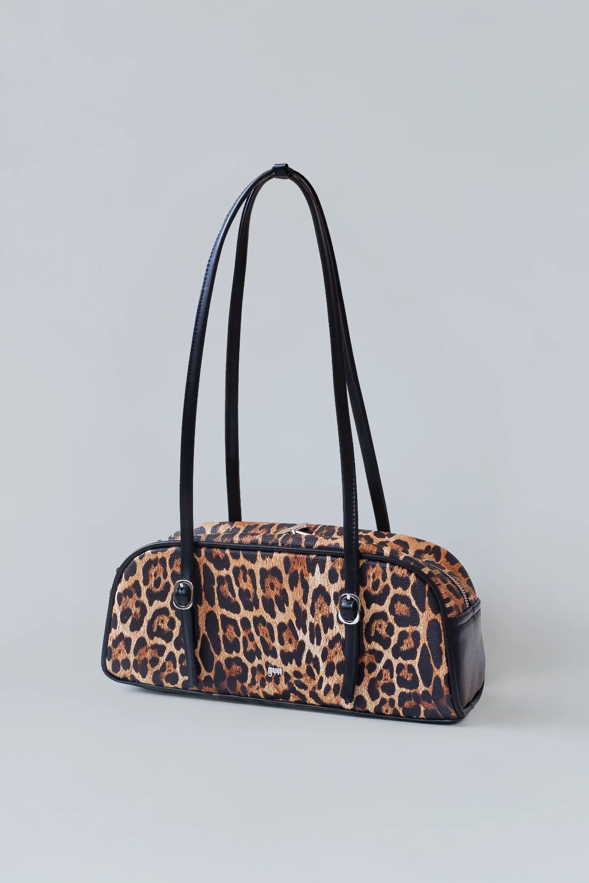 Baguette Bag in Leopard Print - Image 3